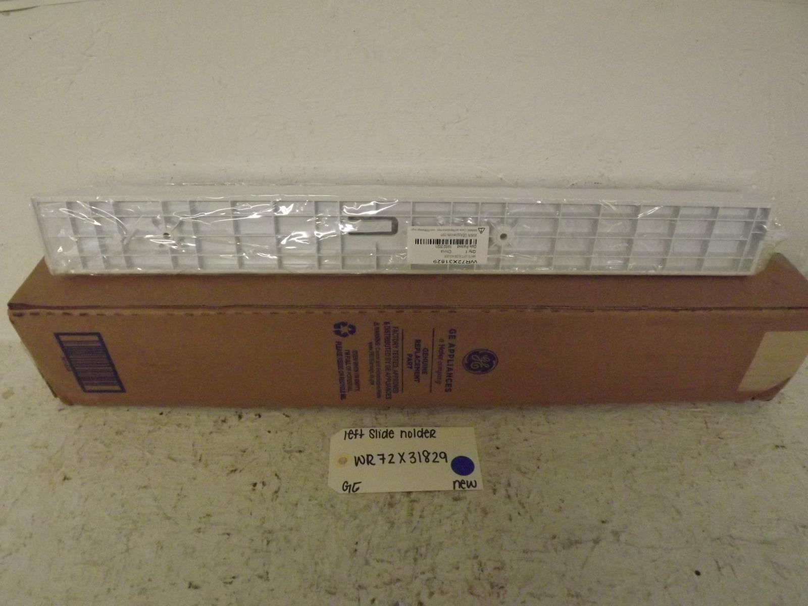 GE Refrigerator WR72X31829 Left Slide Holder New GE Refrigerator WR72X31829 Left Slide Holder New